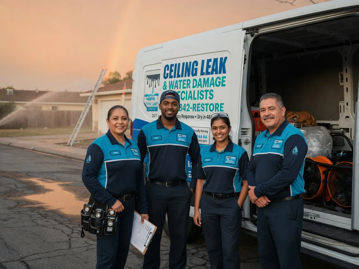 Ceiling Leak Cleanup company in Clever, MO