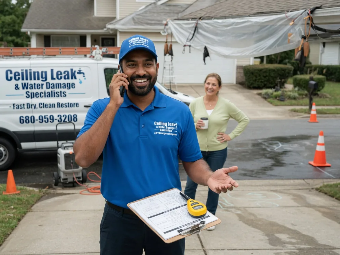 Ceiling Leak Cleanup Clever, MO FAQs